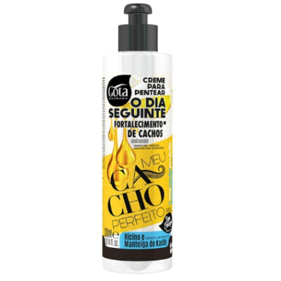 Frasco de creme para pentear Gota Dourada O Dia Seguinte 300 ml