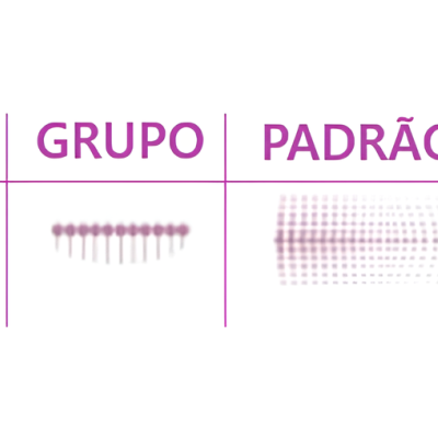 Texto com especificações do produto em colunas: TAMANHO 11U - .18mm, GRUPO, PADRÃO, ÁREA com símbolo de lábios.