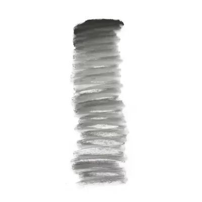 Traço de lápis preto sobre fundo branco