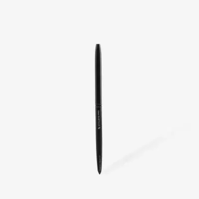 Pincel de maquilhagem preto STALEKS PRO em fundo branco