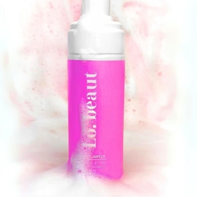 Espuma de Limpeza LO BEAUT 150 ml para protocolo Hidragloss, Spa Labial e preparação dos lábios