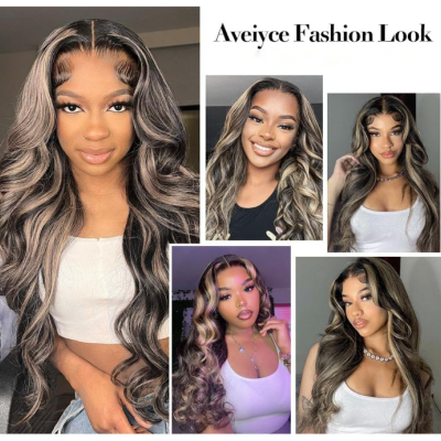 Mulheres com cabelos ondulados castanhos e loiros em colagem fashion