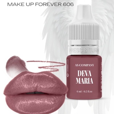Produtos de maquilhagem batom líquido DEVA MARIA 6 ml, lápis LABIAL MAKE UP FOR EVER 606 e batom rhode PEPTIDE LIP TINT