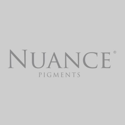 Logótipo NUANCE PIGMENTS em cinzento sobre fundo cinzento claro