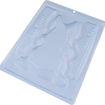 Moldes de plástico transparente com forma de ovelha