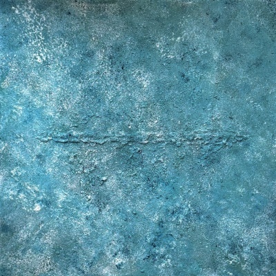 Textura azul irregular e rugosa