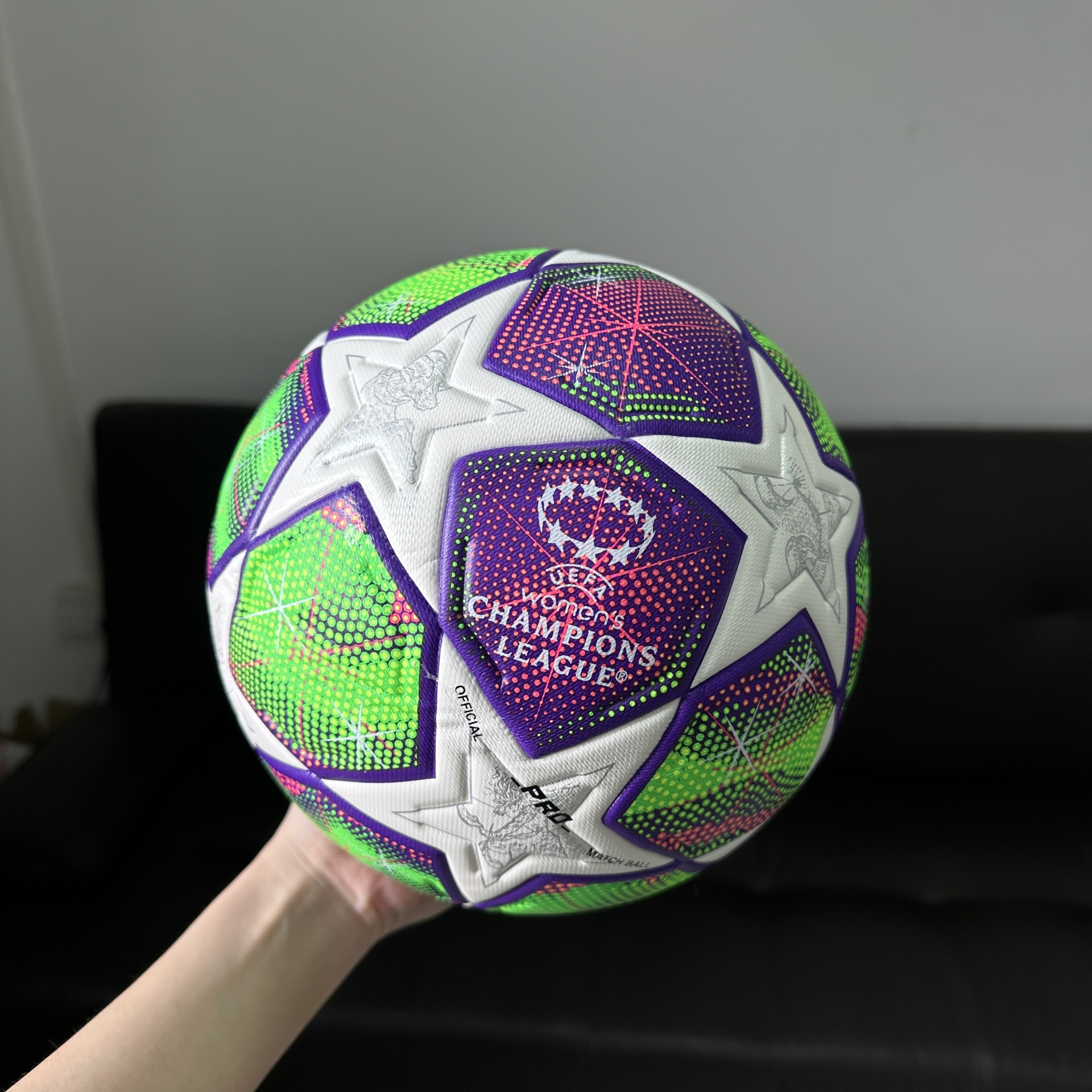 Bola de Futebol Champions League Womens Eindhoven 26 Final | Tamanho 5 Oficial de Jogo