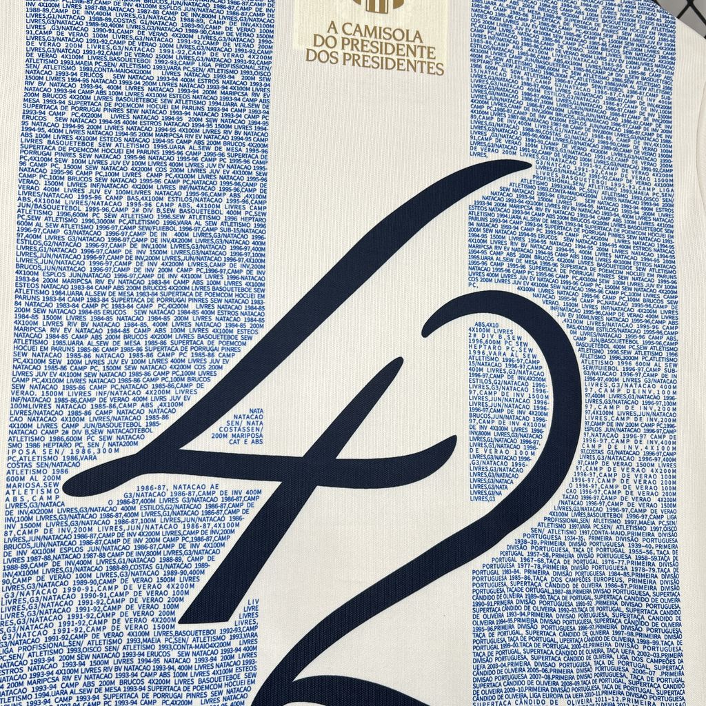 Camisola FC Porto 2025/26 Especial – "Camisola do Presidente dos Presidentes" – Tributo a Pinto da Costa 🐉👑2