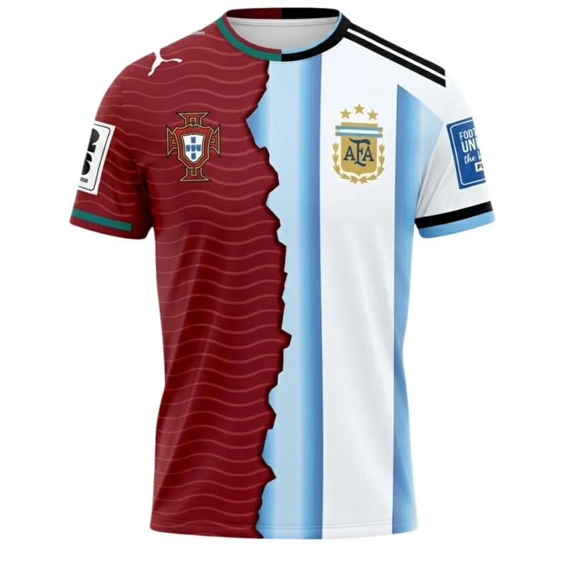 Camisola Especial Messi e Ronaldo 2026 – A Última Dança / The Last Dance