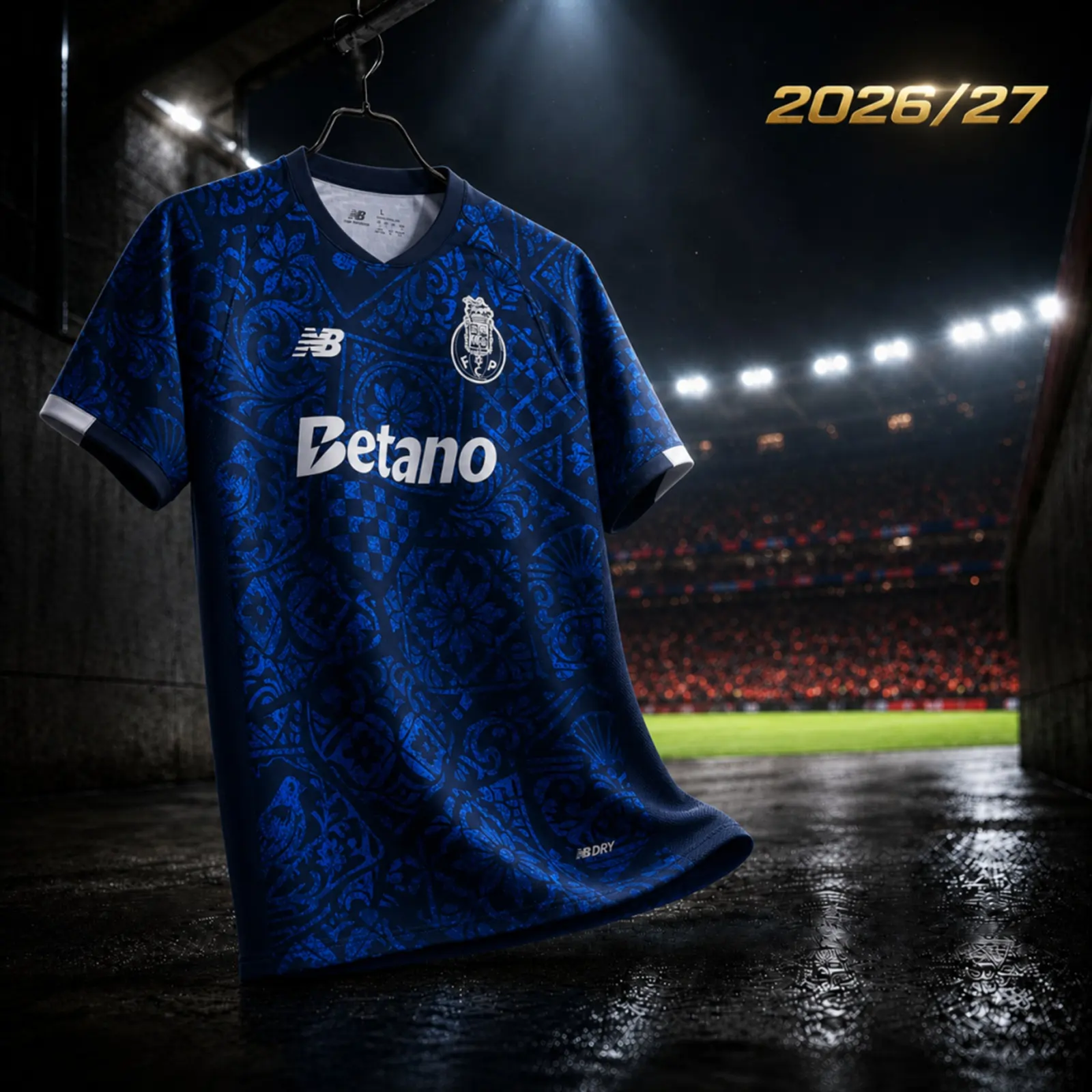 Camisola de Colecionador Especial Azulejos do FC Porto 2026/27 – S ao 4XL