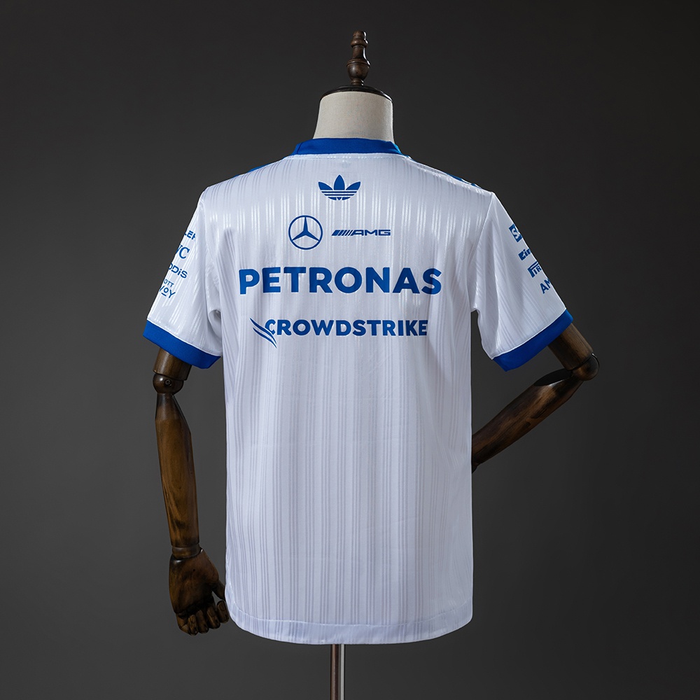 T-shirt Mercedes F1 2026 Player Version | Branca S–5XL