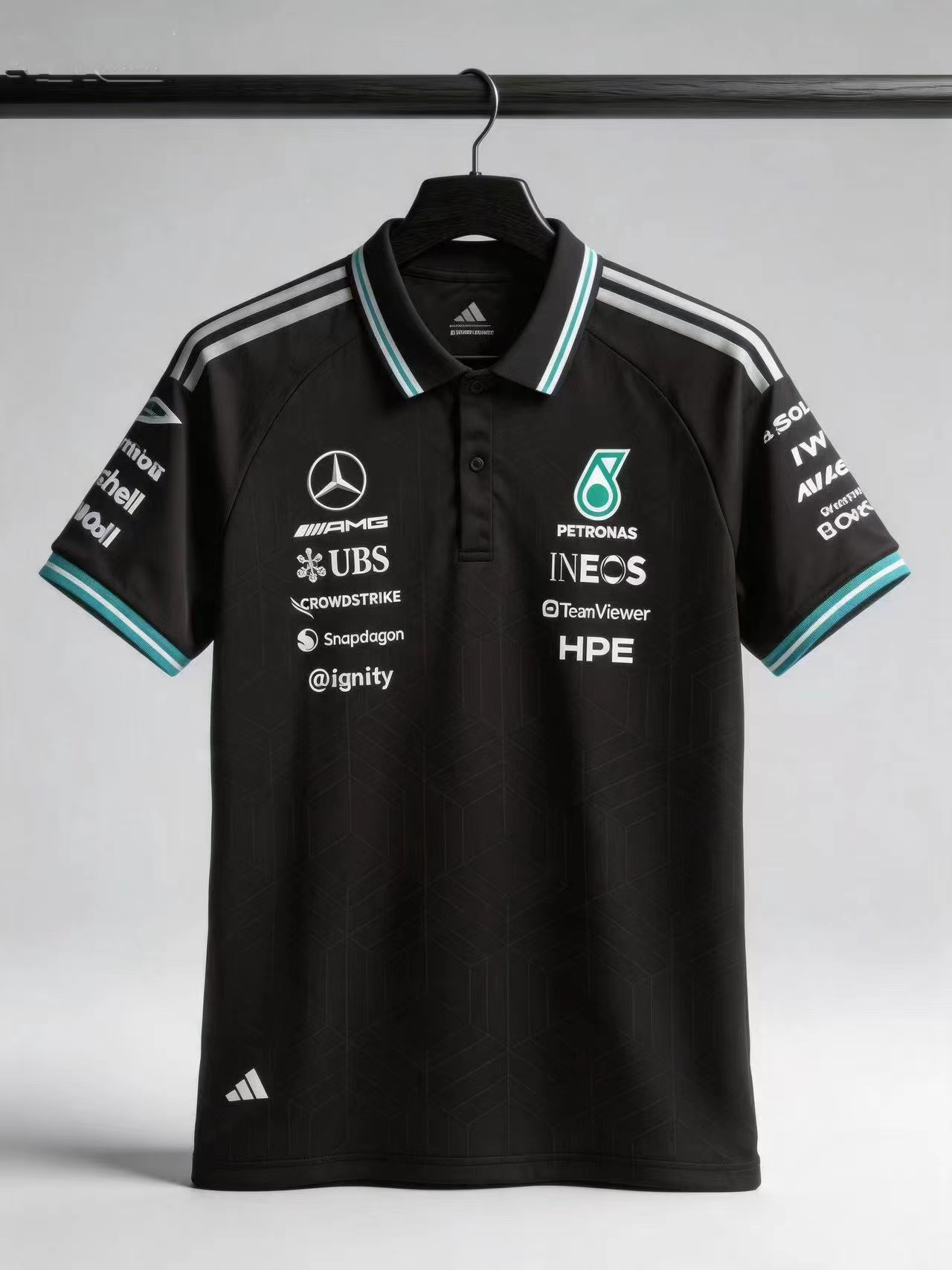 Camisola Polo Mercedes F1 2026 &ndash; S ao 5XL 🏎️🏁