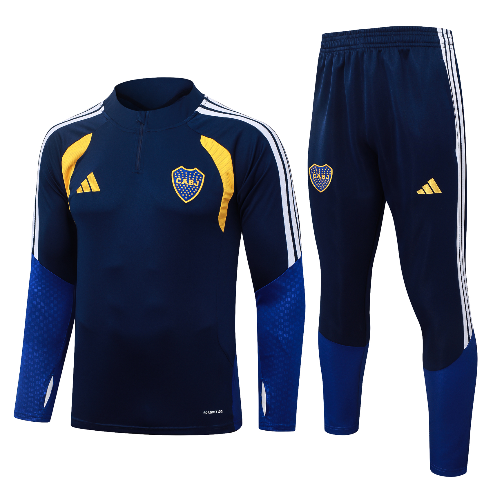 Fato de Treino Boca Juniors 26/27 Meio Zip Azul | Conjunto Completo S ao 2XL