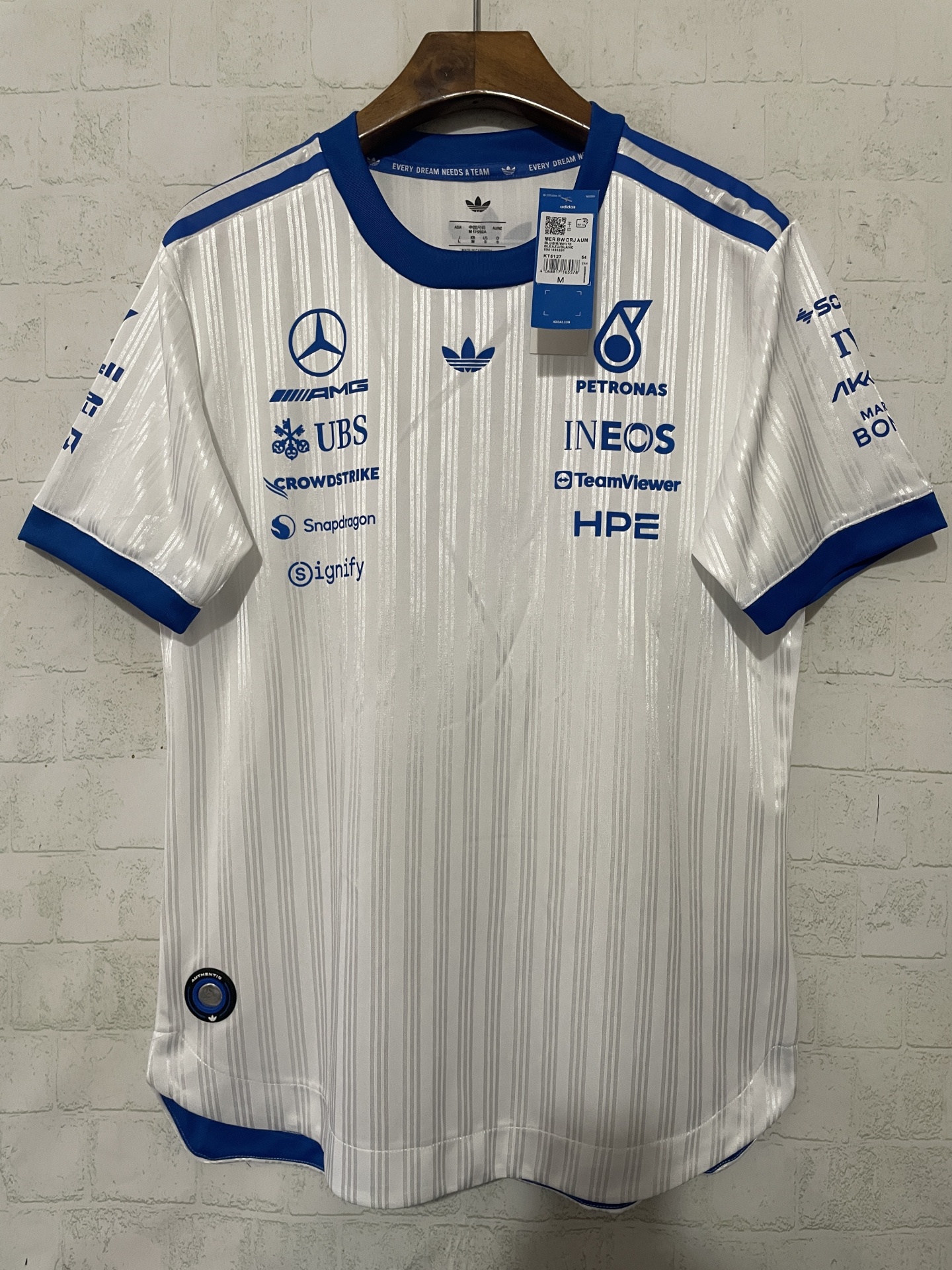 Camisola F1 Mercedes 2026 S – Versão Player – S ao 5XL 🏎️🏁