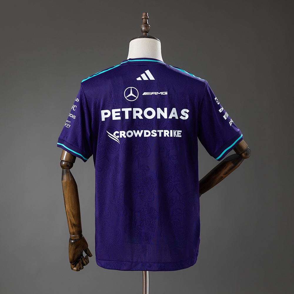 T-shirt Mercedes F1 2026 Player Version | Roxa S–5XL