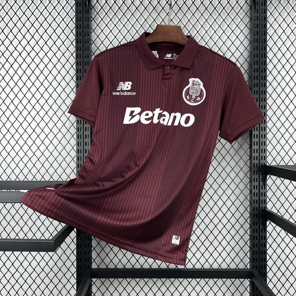 Camisola FC Porto 2026/27 – Equipamento Alternativo Rubi – Versão Adepto – S ao 4XL