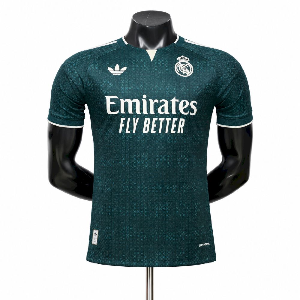 Camisola Real Madrid 2026/27 Away – Versão Jogador – S ao 2XL 💚⚡