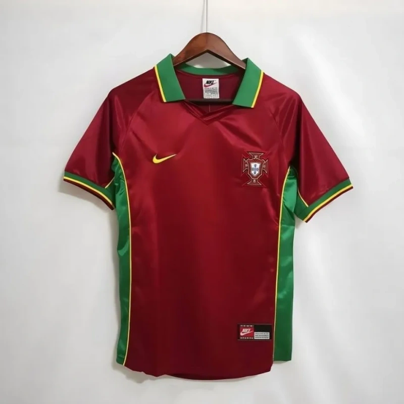 Camisola Retro Portugal 1997/1998 Principal – S ao 2XL 🇵🇹
