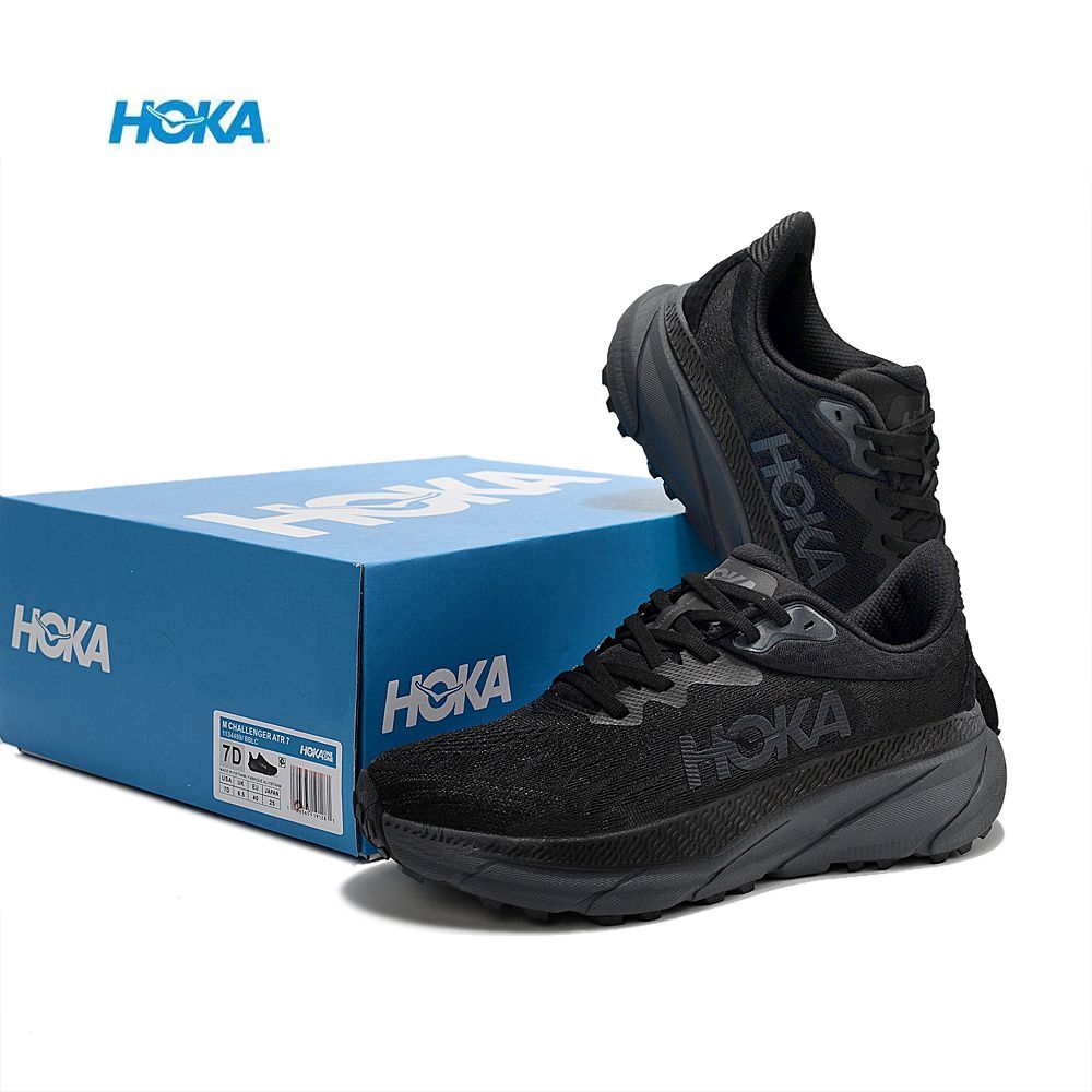 HOKA ONE ONE Challenger 7 - Preto – Tamanhos 36 ao 45 👟🏃♂️
