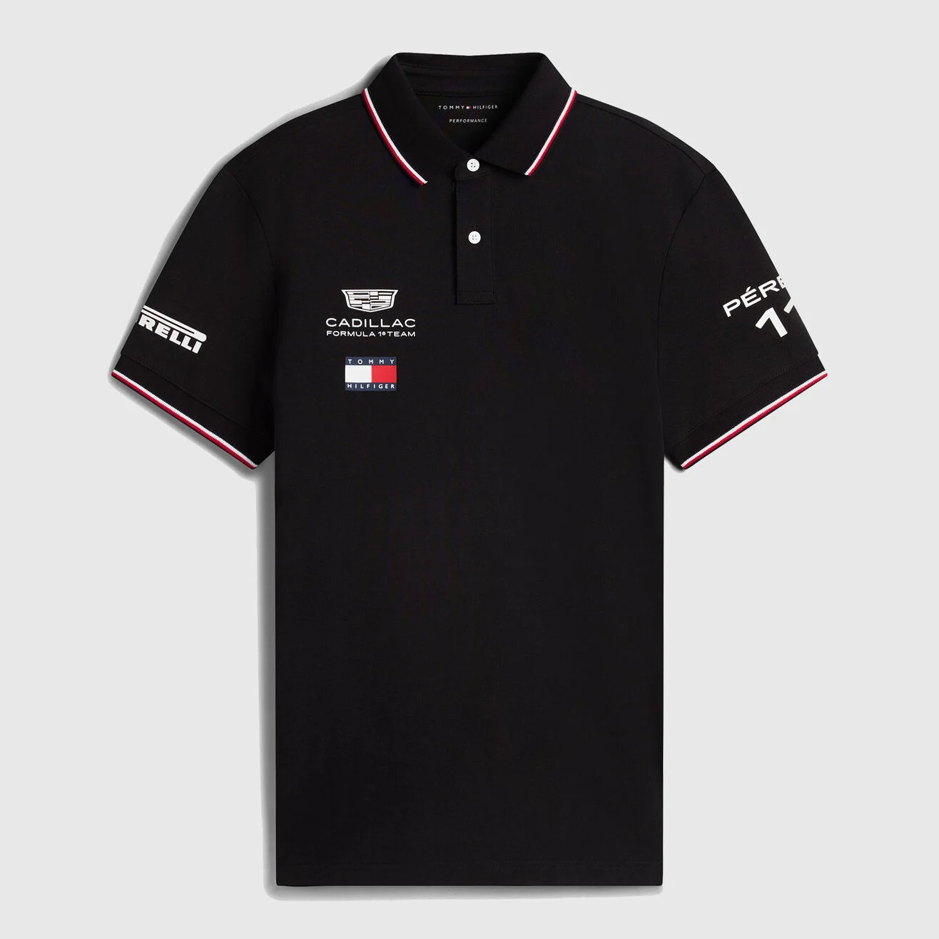 Camisola Polo Tommy Hilfiger x Cadillac F1 2026 &ndash; S ao 5XL 🏎️🇺🇸