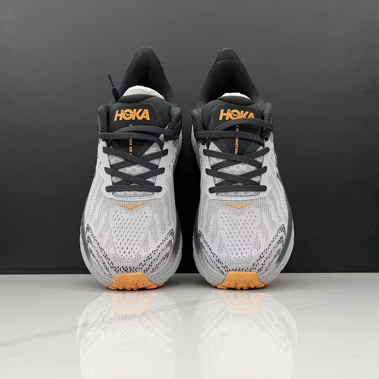 HOKA ONE ONE Challenger 7 - Cinzento Claro &ndash; Tamanhos 36 ao 45 👟🏃&zwj;♂️
