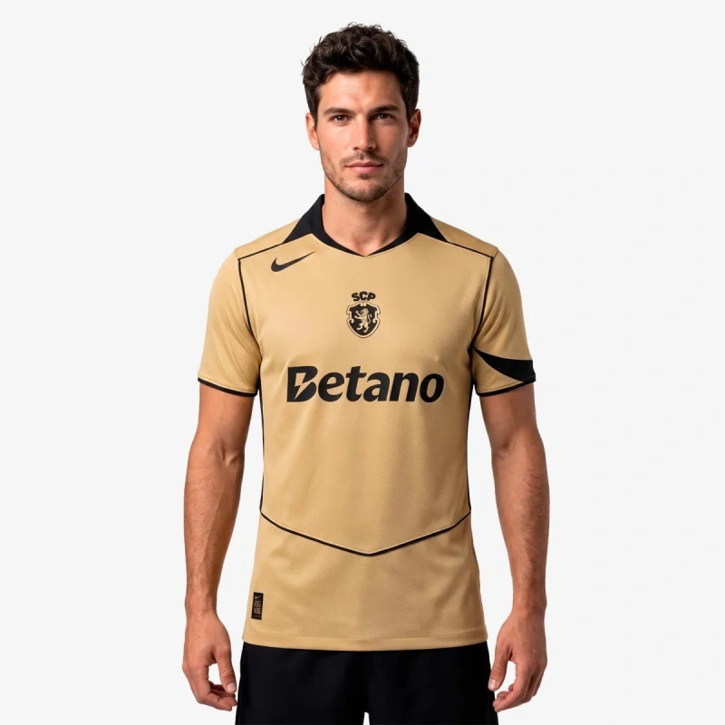 Camisola Sporting CP 2026/27 - Vers&atilde;o Adepto - Alternativa &ndash; S ao 4XL 💛🦁