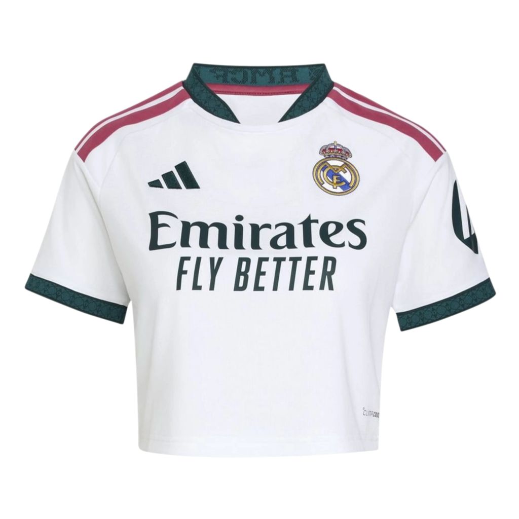 Real Madrid 2026/27 Home Cropped Jersey &ndash; S ao 2XL 🤍💗