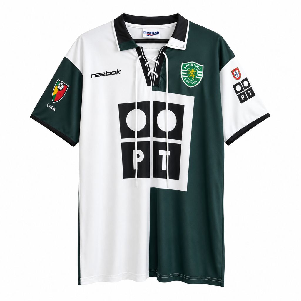 Camisola Retro Sporting CP 2002/03 – 3º Equipamento – S ao 2XL