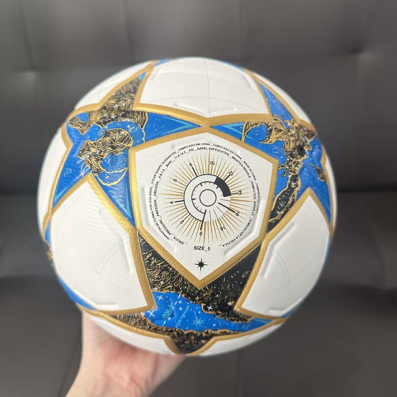 Bola de Futebol Champions League | Tamanho 5 Oficial de Jogo