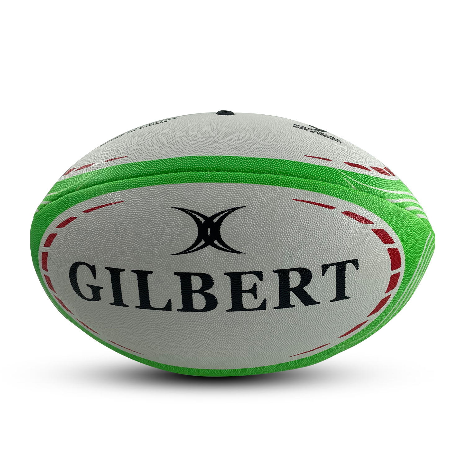 Bola de Rugby Gilbert #9 Verde &mdash; Modelo Cl&aacute;ssico de Treino e Jogo