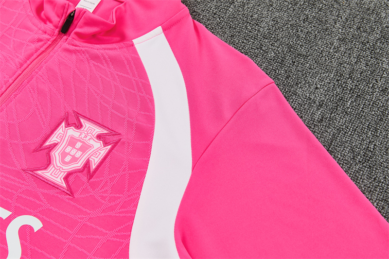 Fato de Treino Portugal 2026/27 Rosa &mdash; Conjunto Completo S&ndash;2XL