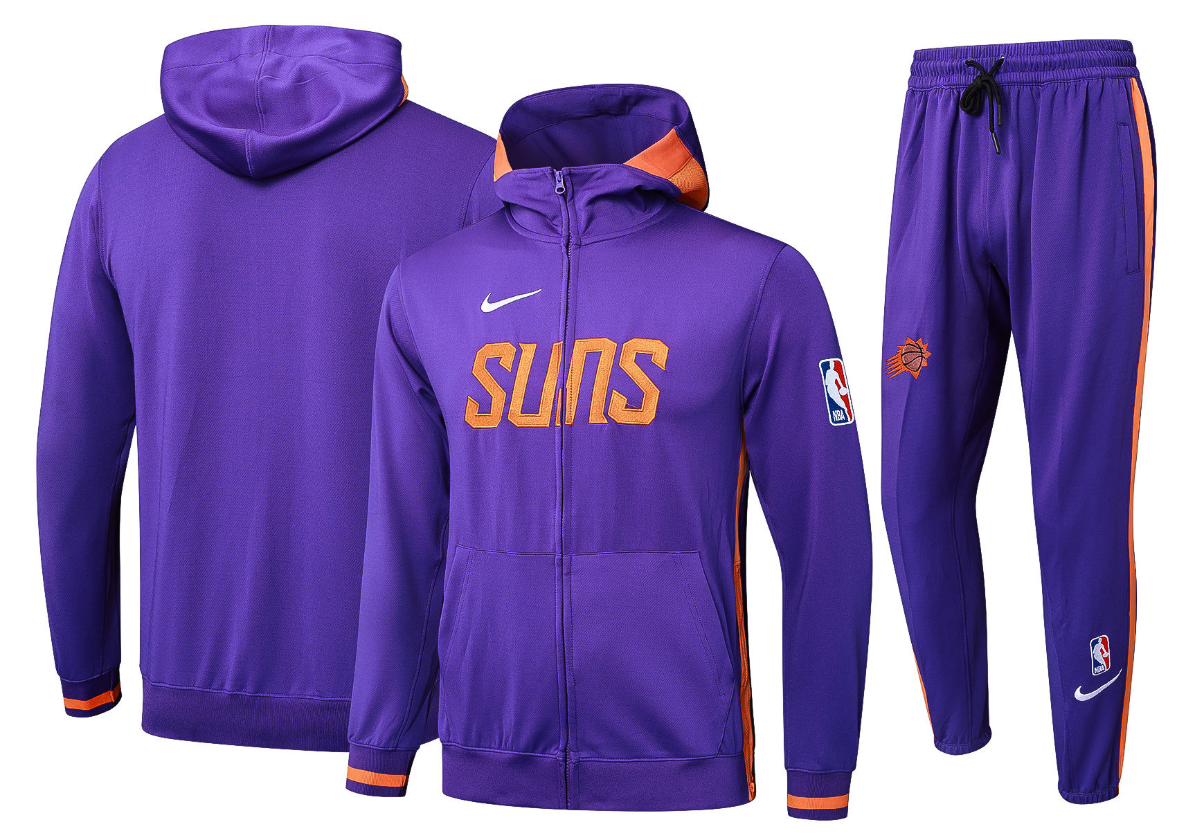 Fato de Treino Phoenix Suns NBA com Capuz Roxo - S ao 2XL