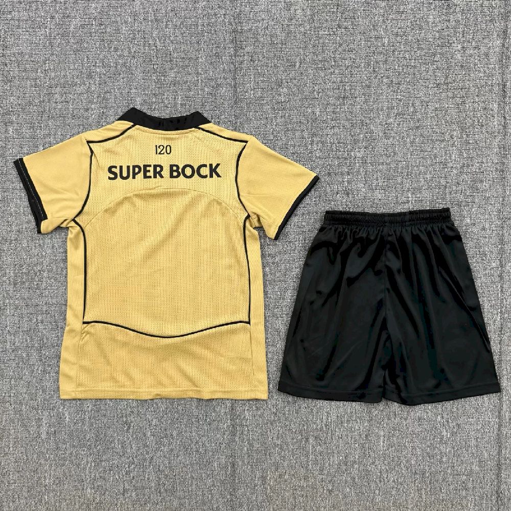 Kit Infantil Sporting CP 2026/27 Alternativa &mdash; Camisola + Cal&ccedil;&otilde;es | 3 aos 13 Anos