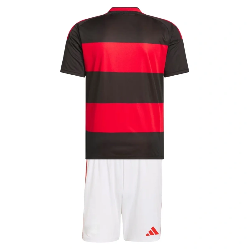 Kit Infantil Flamengo 26/27 Home — Camisola + Calções | 3 aos 13 Anos