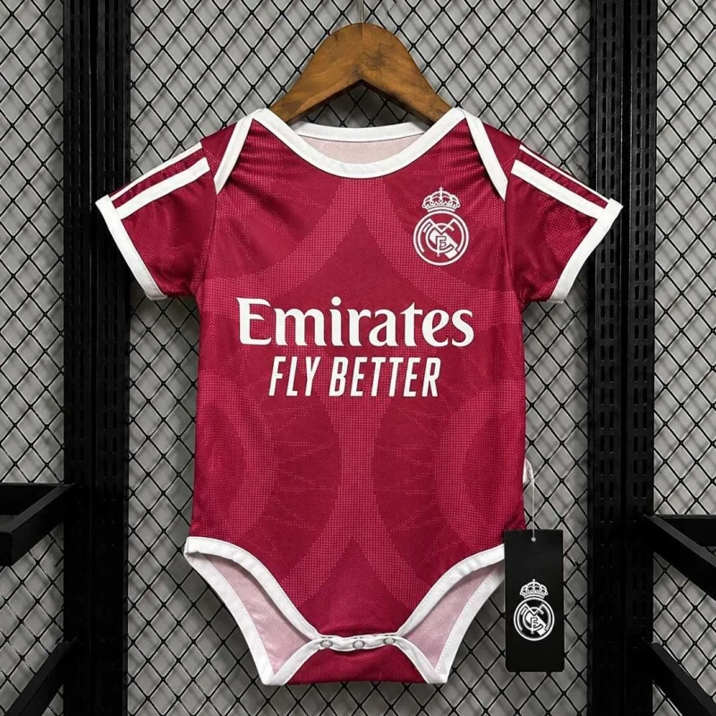 Body Bebé Real Madrid 2026/27 – Terceiro Equipamento – 0 aos 24 meses