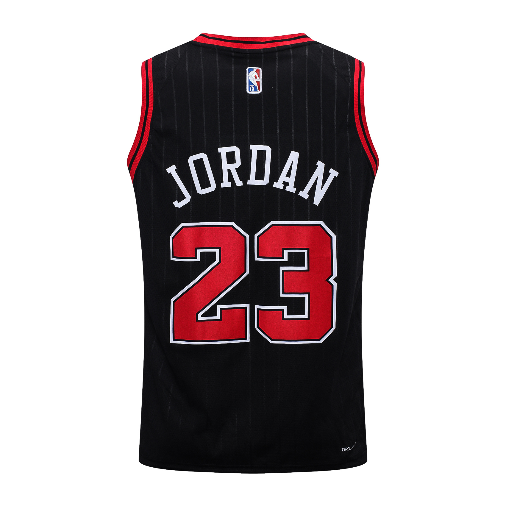 Camisola Chicago Bulls Preta Jordan Nº 23 NBA 22/23 — Edição Heat-Pressed | S ao 2XL