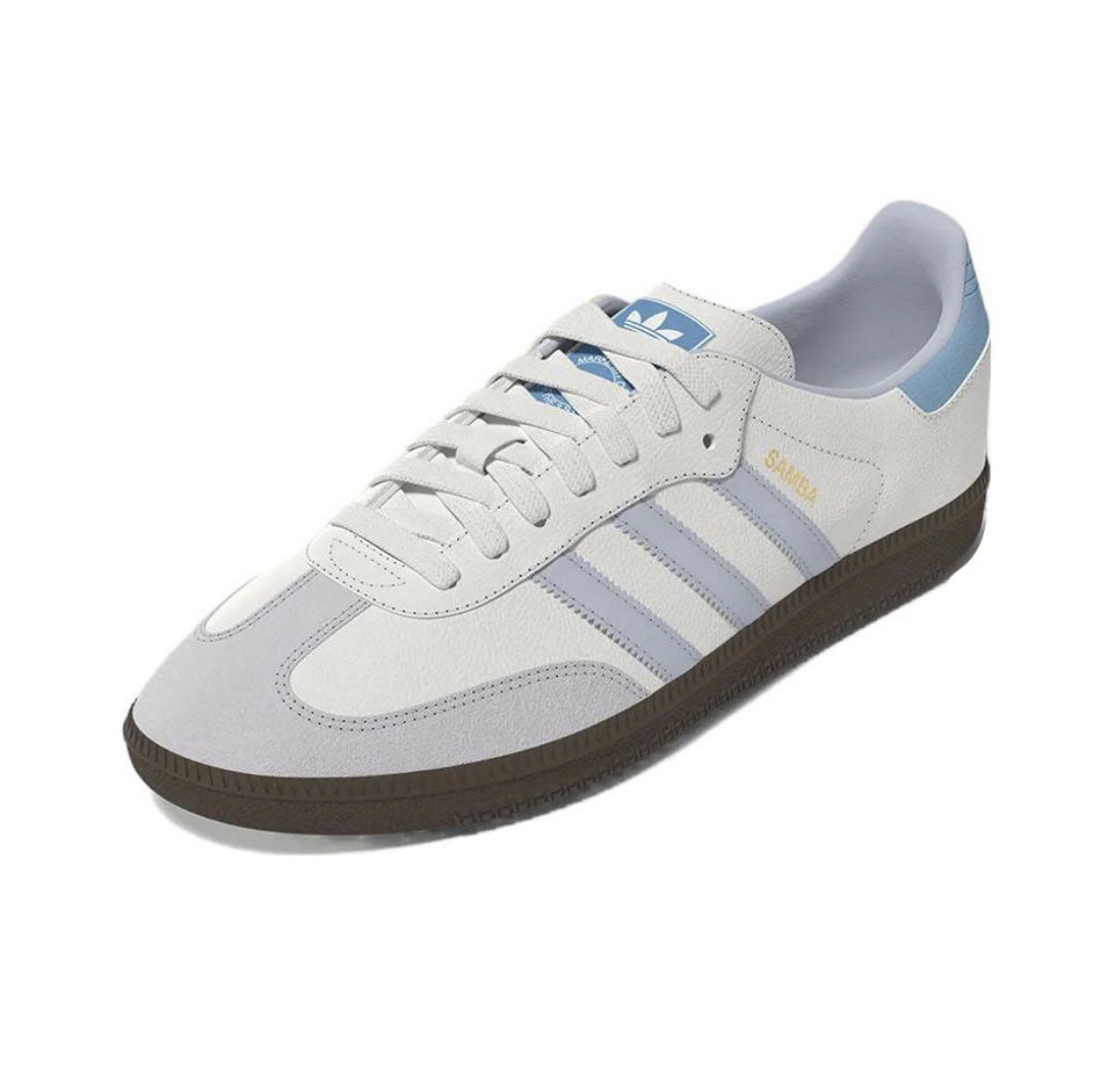 Sapatilhas Samba Branco-Lilás – 36 ao 45 com meios tamanhos