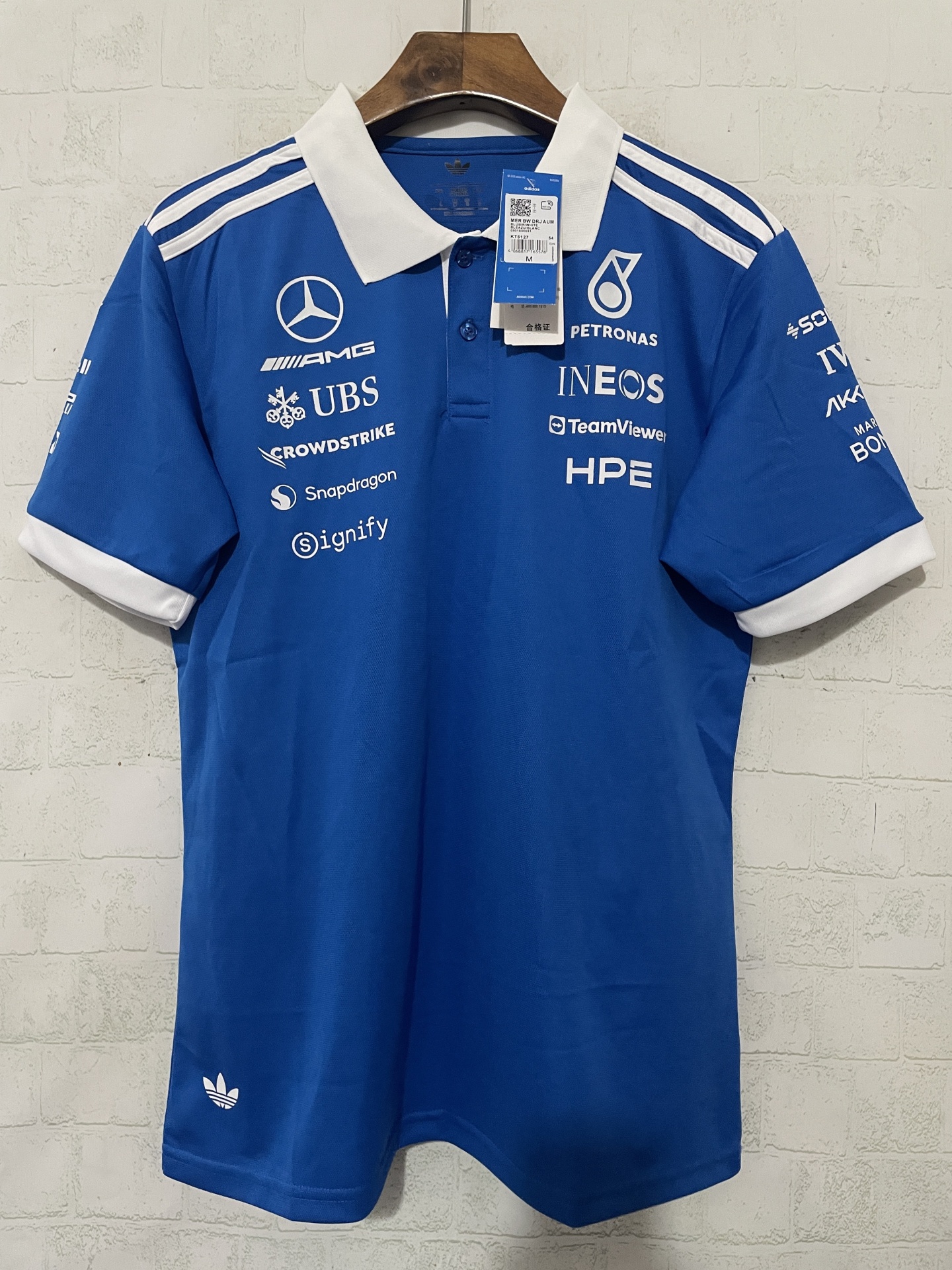 Camisola Mercedes F1 2026 &ndash; Edi&ccedil;&atilde;o F&atilde; &ndash; S ao 5XL 🏎️🏁