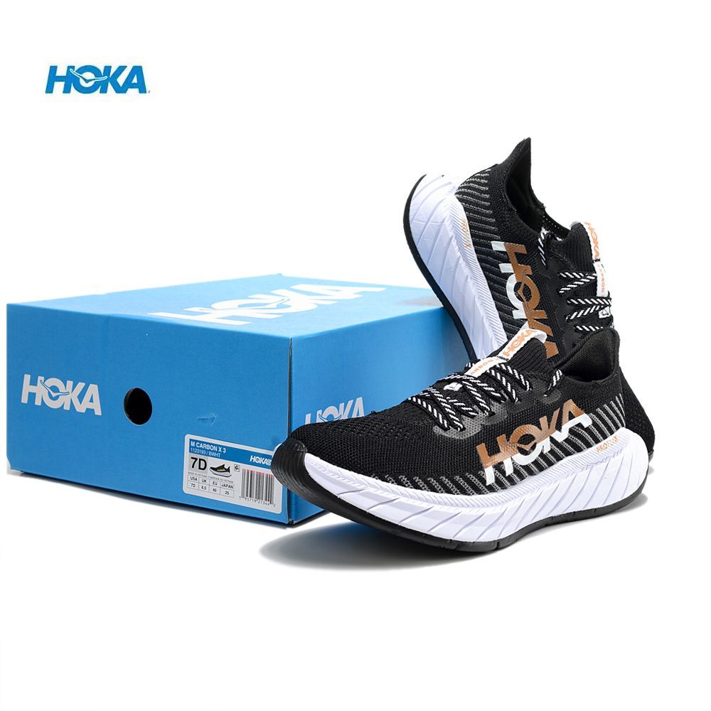 HOKA ONE ONE Carbon X3 Preto – Tamanhos 36 ao 45 👟🚀