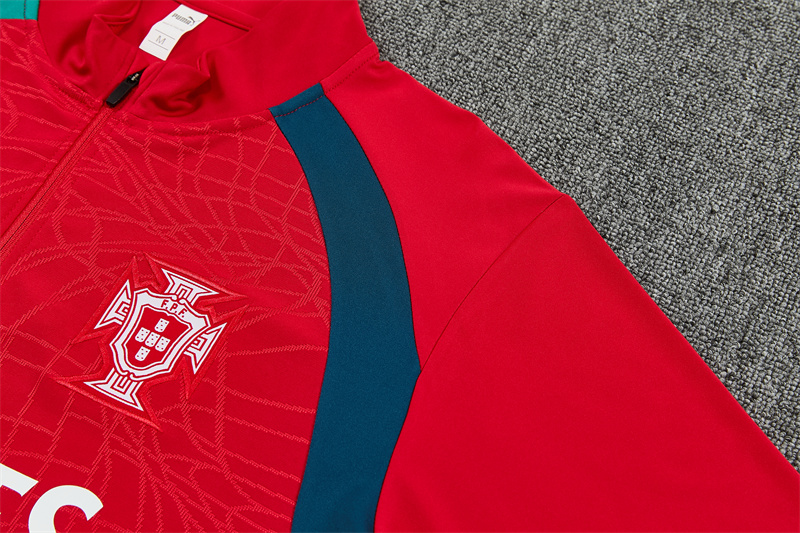 Fato de Treino Portugal 2026/27 Vermelho &mdash; Conjunto Completo S&ndash;2XL