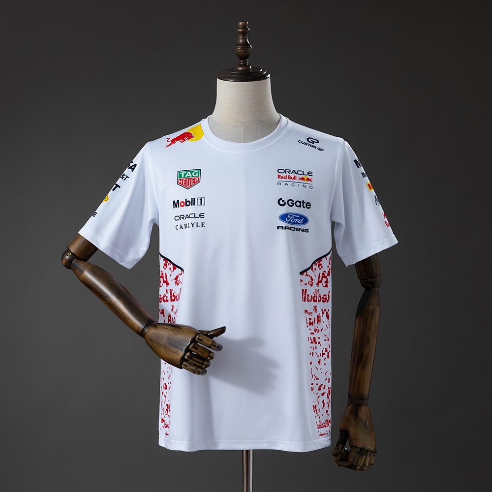 T-shirt Red Bull Racing 2026 | Branca Tamanhos S–5XL