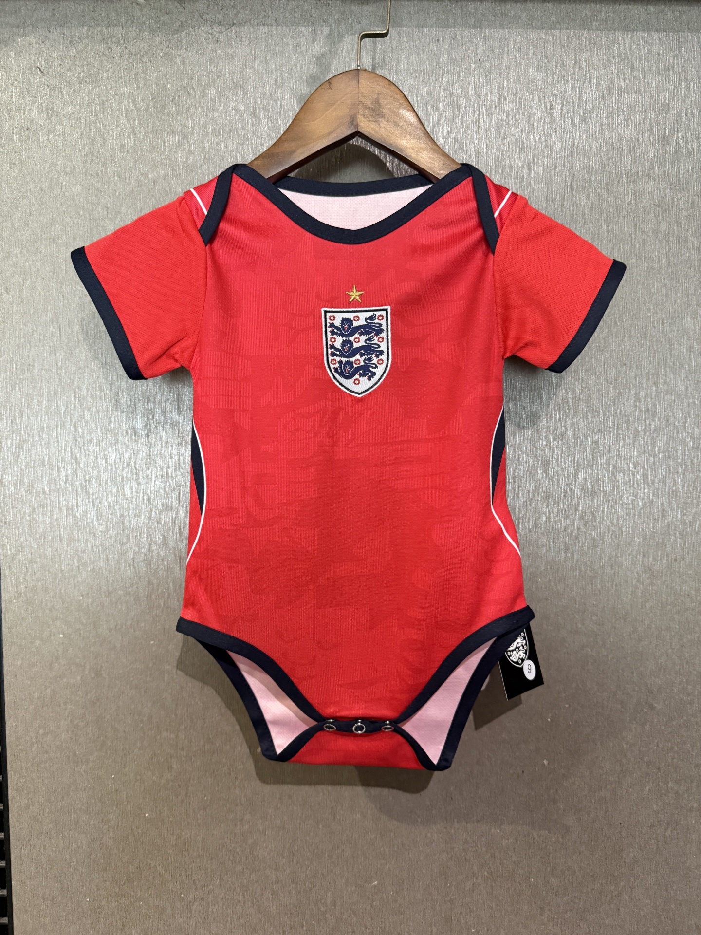 Body Bebé Inglaterra 2026 – 9-20 Meses 🏴👶
