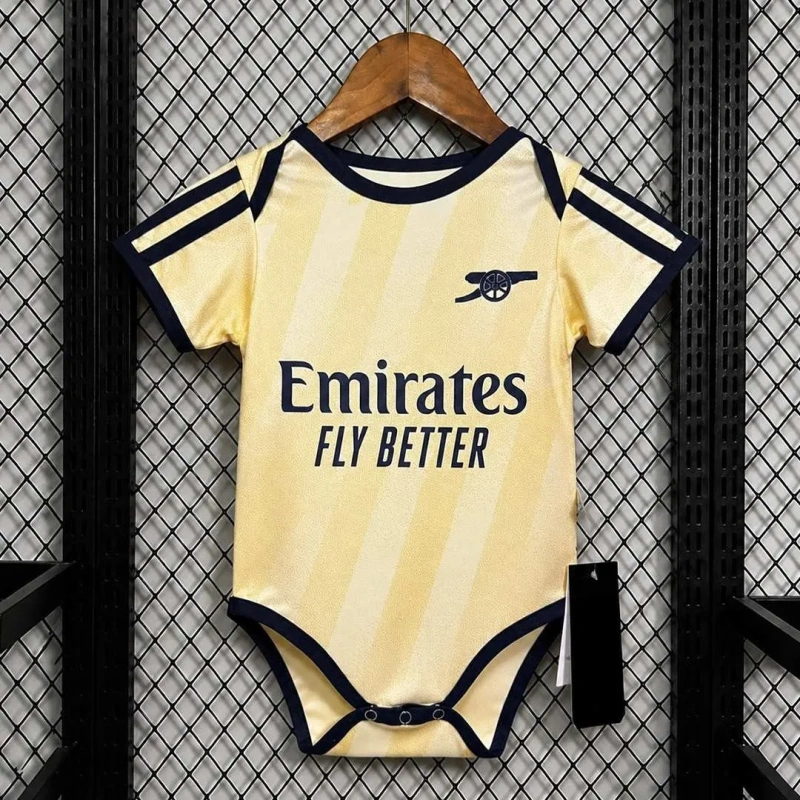 Body Bebé Arsenal 2026/27 – Terceiro Equipamento – 0 aos 24 meses