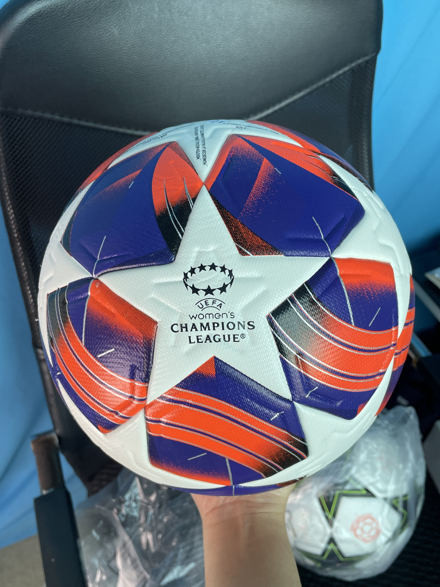 Bola de Futebol Women´s Champions League | Tamanho 5 Oficial de Jogo