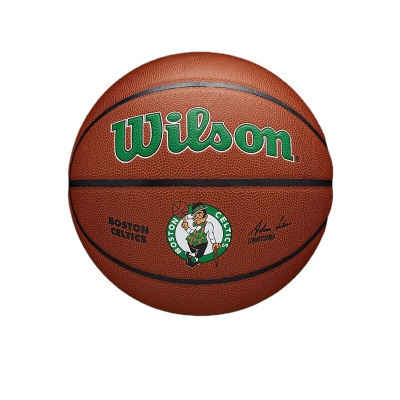 Bola de basquetebol Wilson com logótipo Boston Celtics e assinatura
