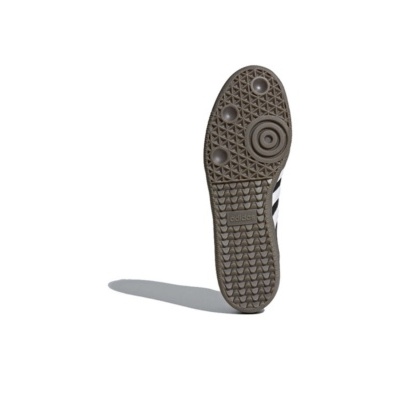 Sola de sapato desportivo castanha com logo adidas