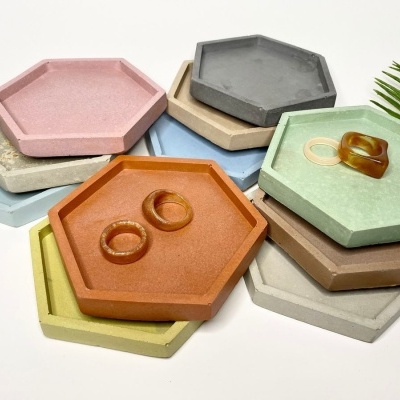 Suporte&#x20;de&#x20;Velas&#x20;-&#x20;Hexagonal