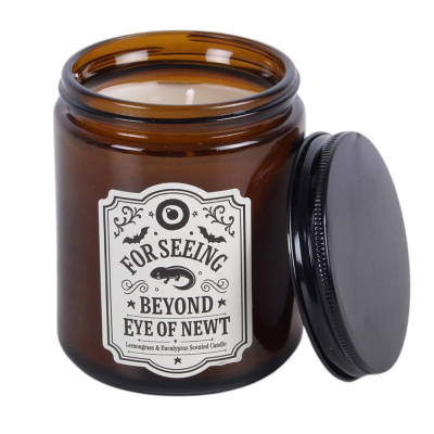 Vela&#x20;&quot;Eye&#x20;of&#x20;Newt&quot;&#x20;com&#x20;erva-cidreira&#x20;e&#x20;eucalipto