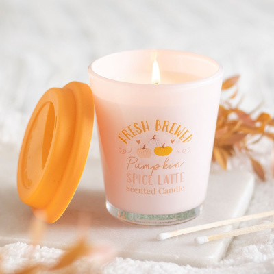 Vela&#x20;com&#x20;Aroma&#x20;de&#x20;Pumpkin&#x20;Spice&#x20;Latte