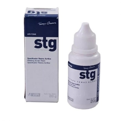 Frasco com tampa conta-gotas e caixa de massa acrílica VIPI stg 20 g